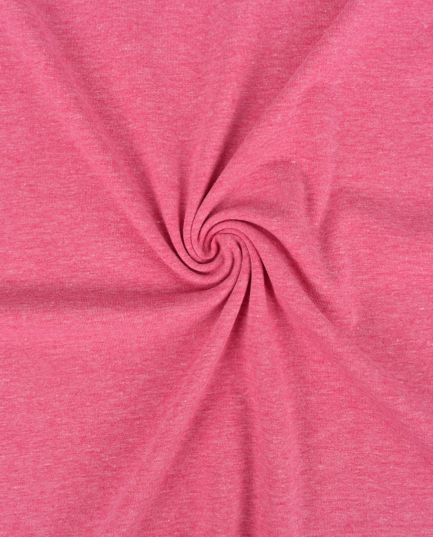 Jersey White Heathered 8973 117 : 8973 Heathered : 117 : Fuchsia