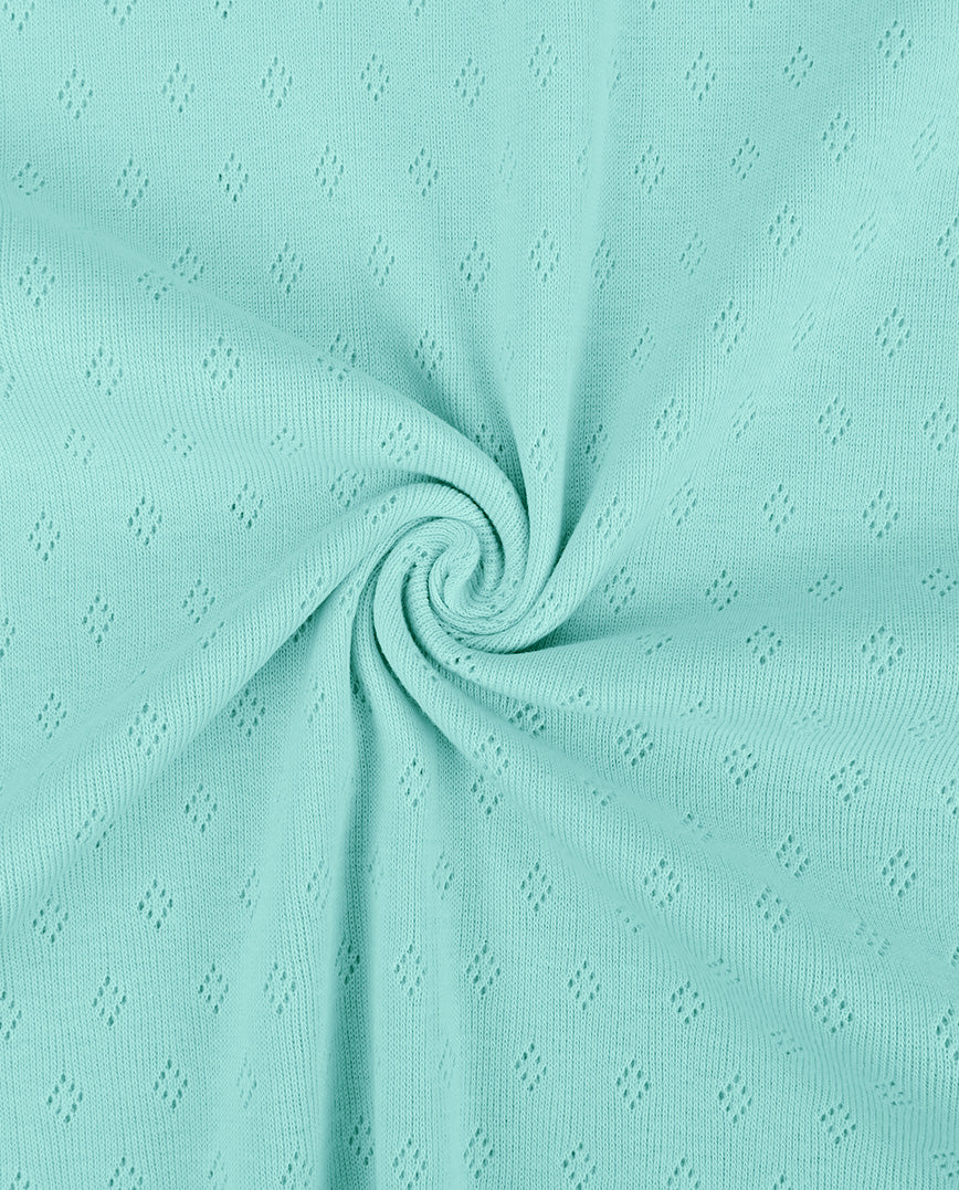 Pointelle Jersey : 4693 : 1203 : Light Mint