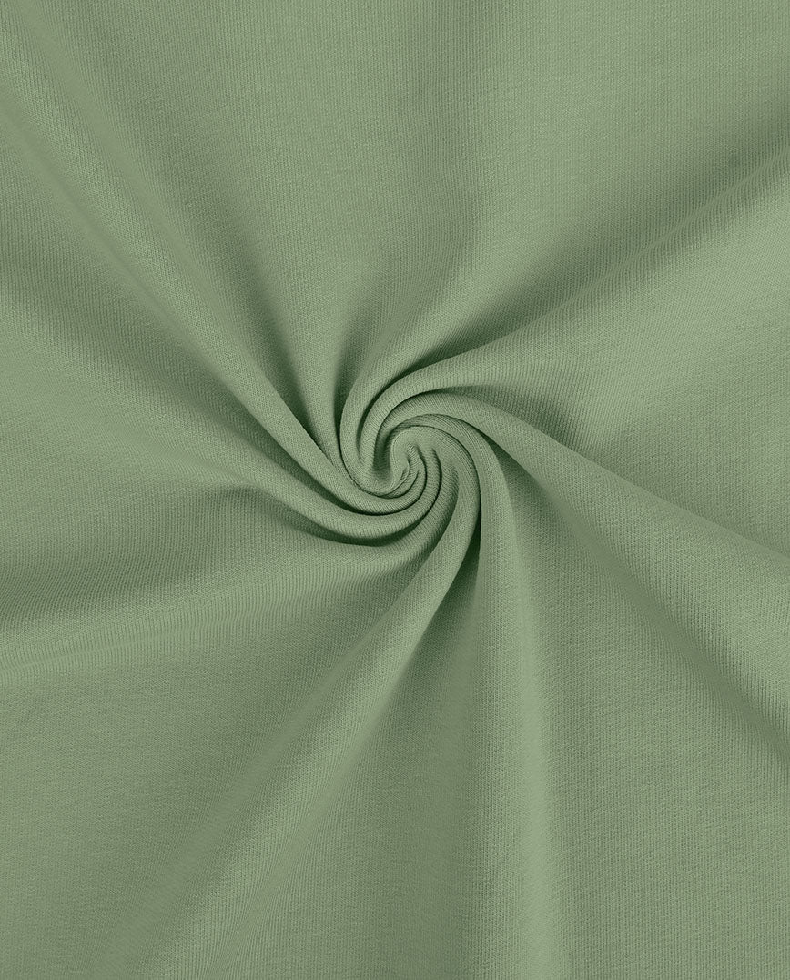 French Terry Plain Plain : 8985 : 126 : Dark Old Green