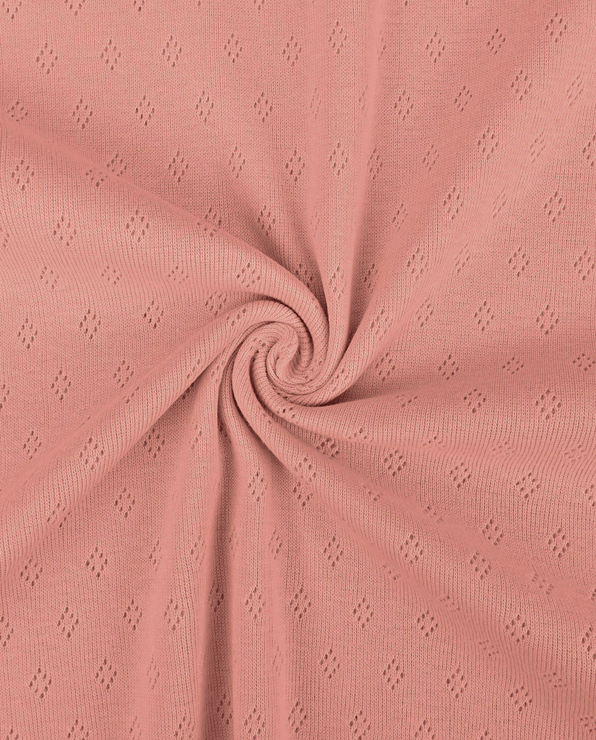 Pointelle Jersey : 4693 : 1413 : Old Rose