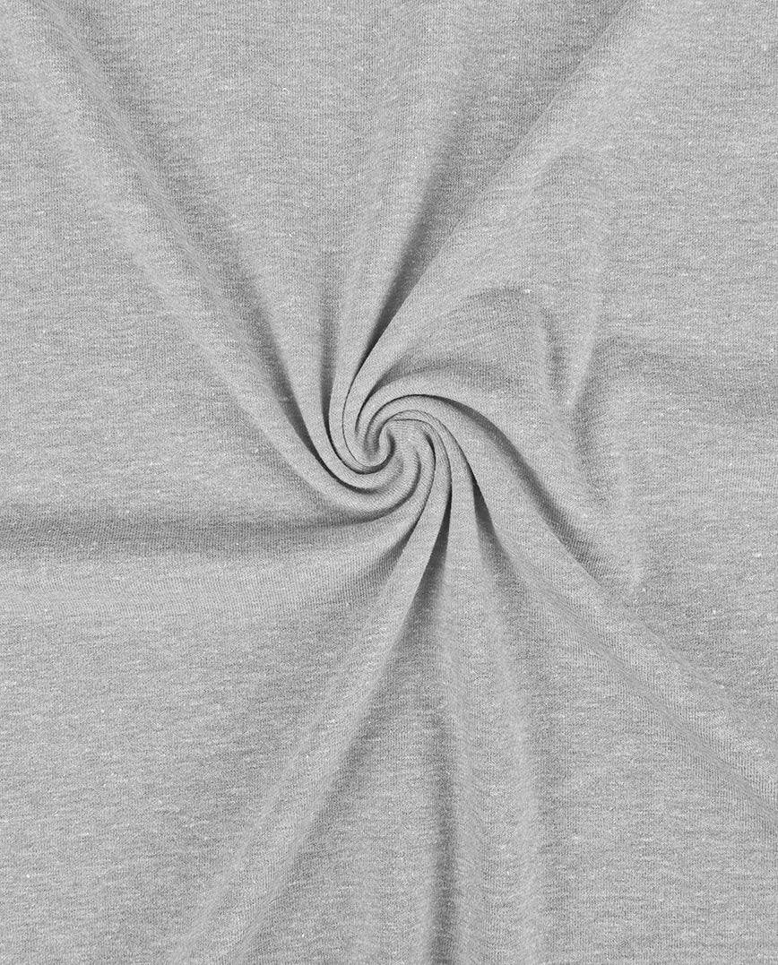 Jersey White Heathered 8973 162 : 8973 Heathered : 162 : Light Grey