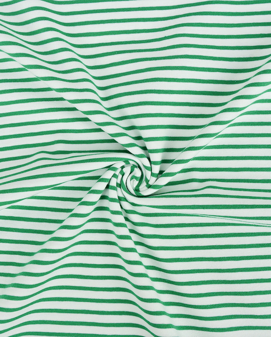 Jersey Stripe Yarn Dyed : 4088 : 25 : Green