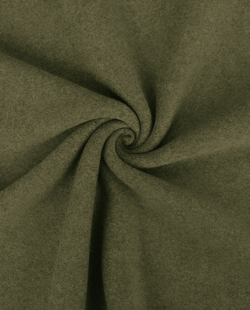 Cotton Heathered Double Fleece : 4459 : 28 : Army Green