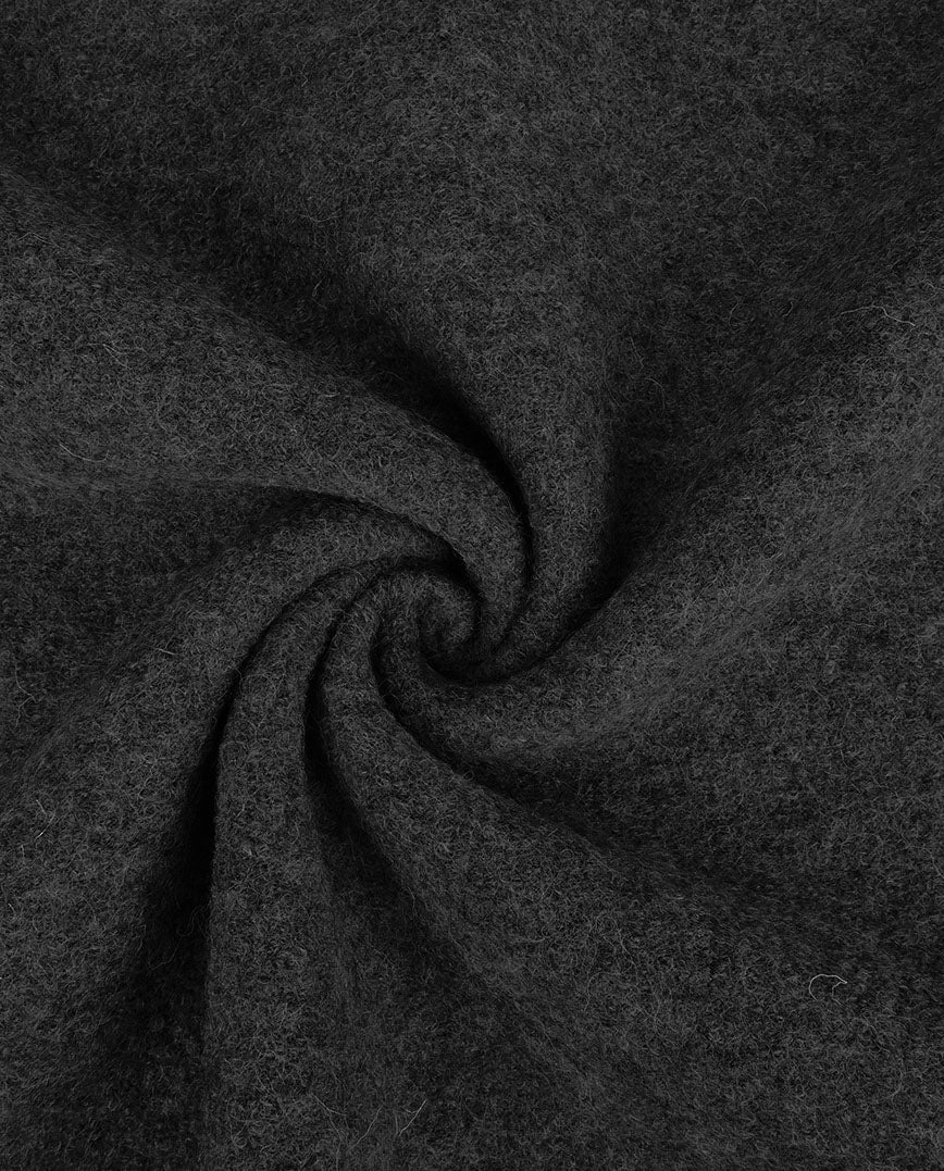 Boiled Wool : 4812 : 168 : Dark Grey