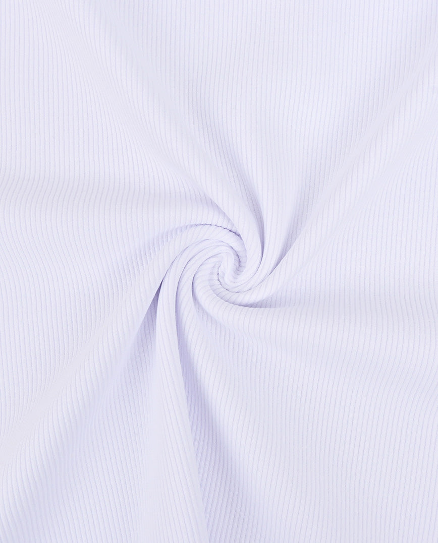 Rib Jersey : 4876 : 50 : White