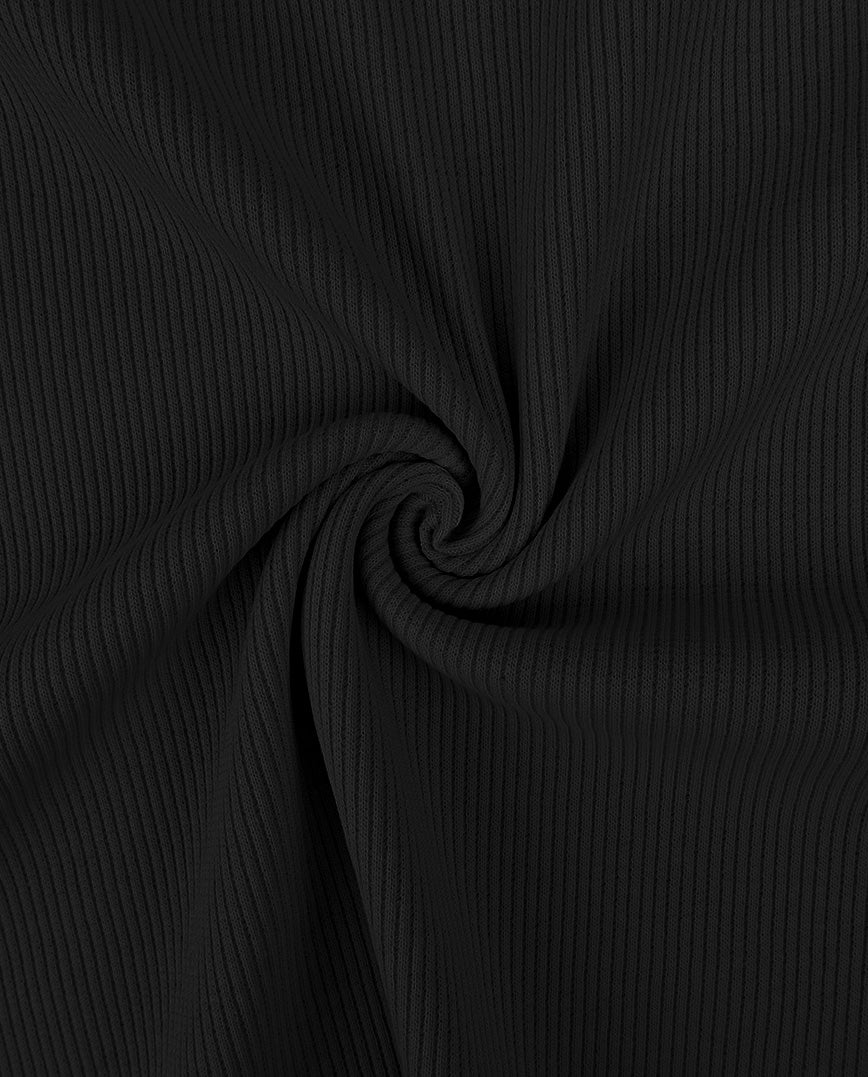 Rib Jersey : 4876 : 69 : Black