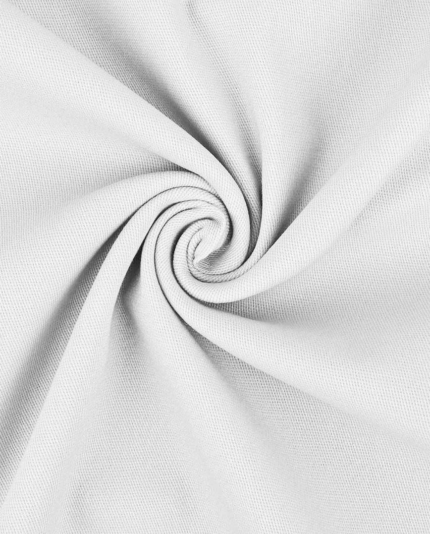 Peach Cotton Stretch : 5076 : 50 : White