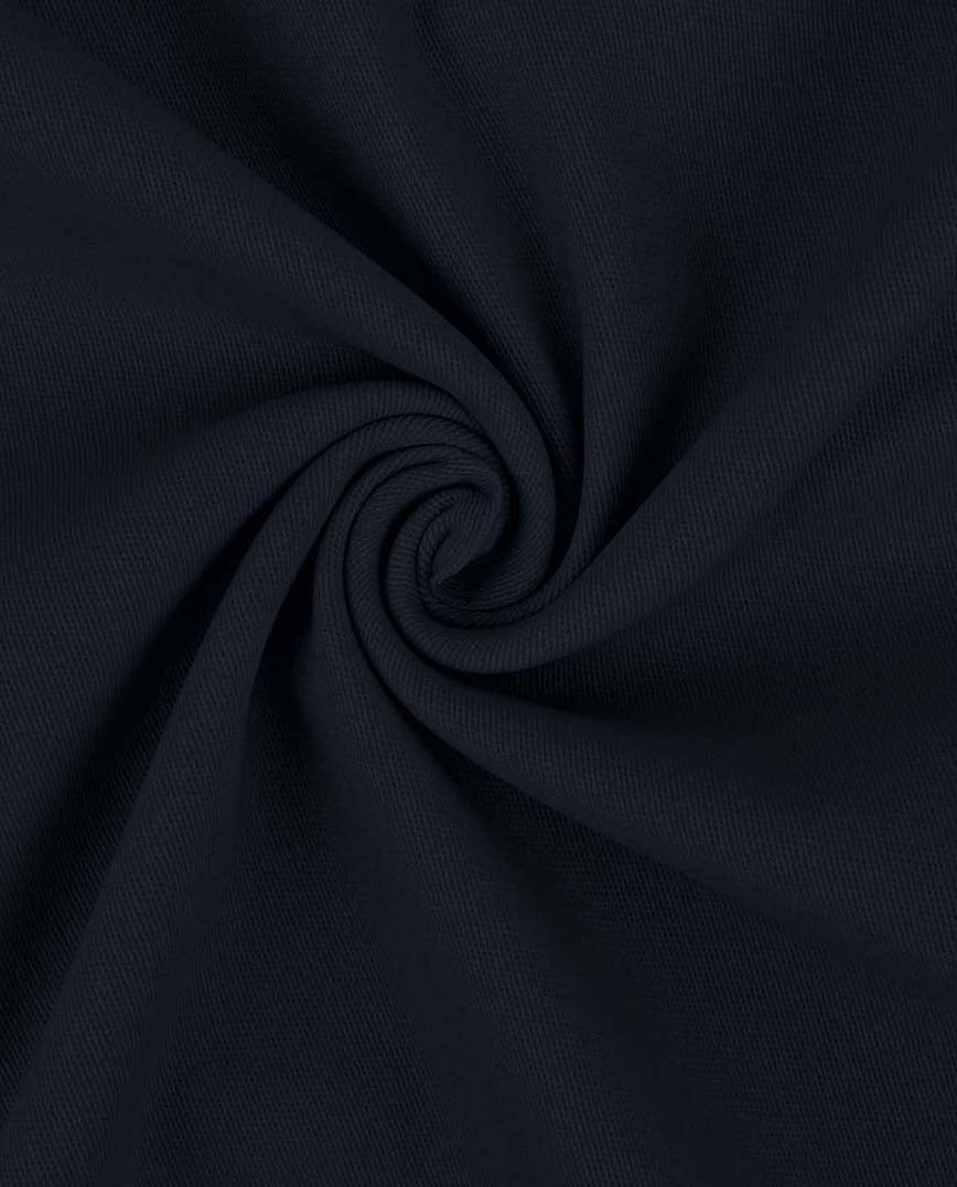 Peach Cotton Stretch : 5076 : 9 : Navy