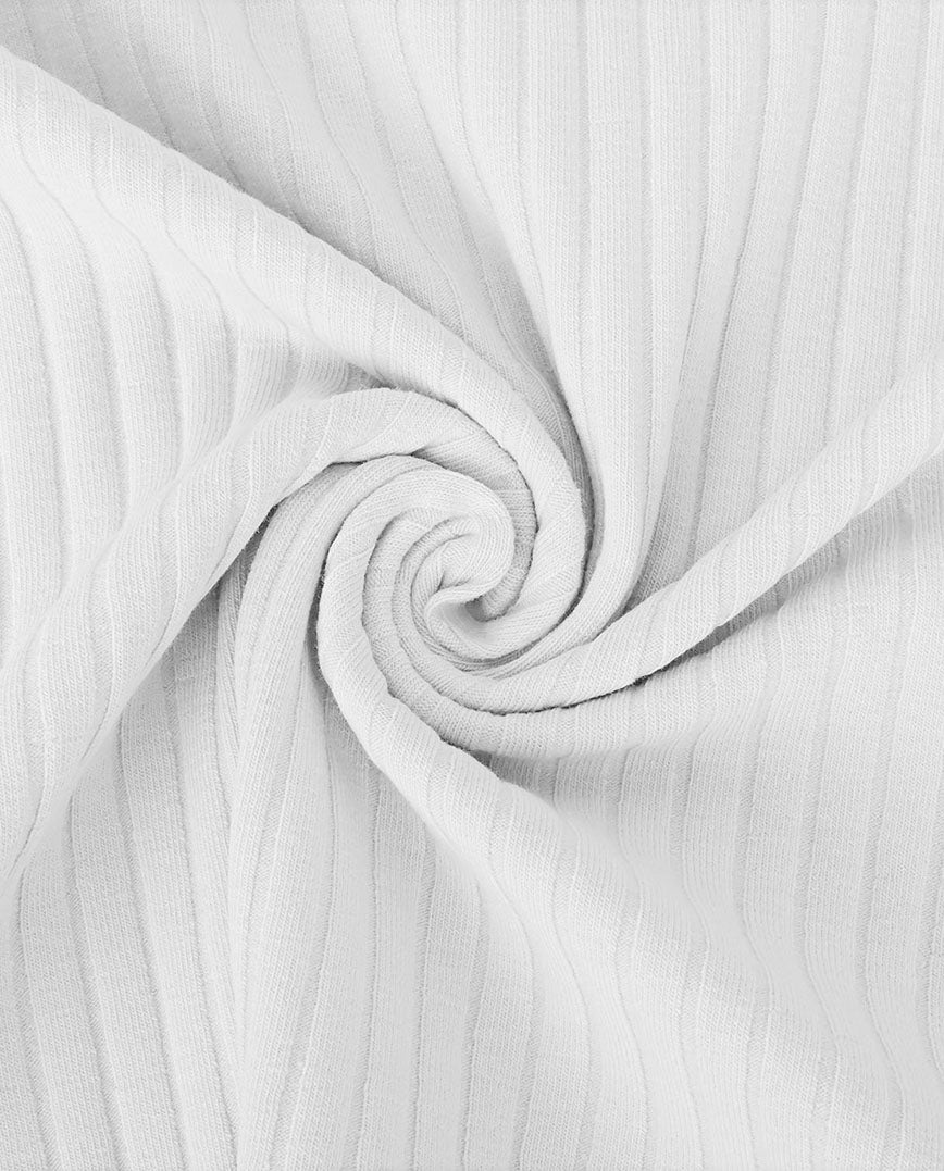 Rib Jersey 0.5 : 5085 : 50 : White