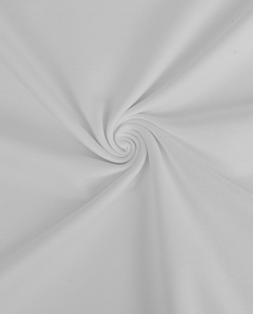 Viscose Jersey Plain : 4694 : 50 : White