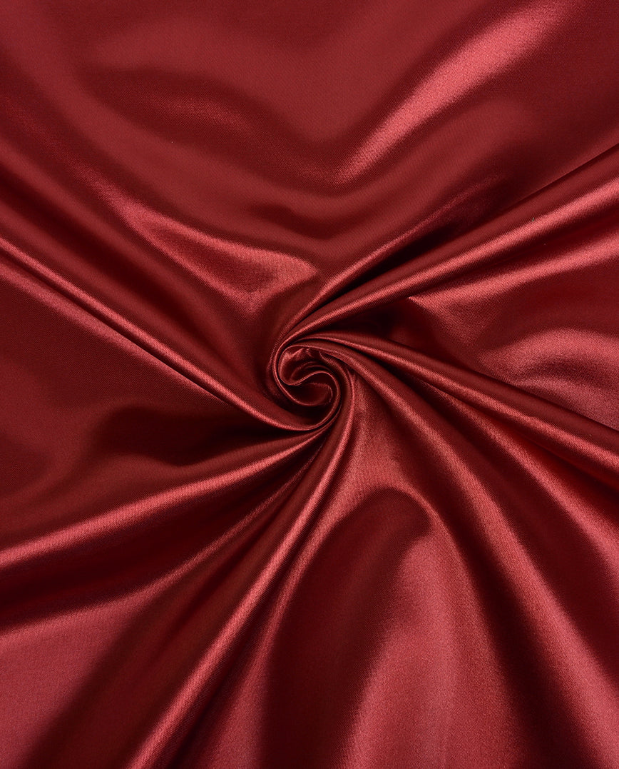 Satin Plain : 9049 : 516 : Red