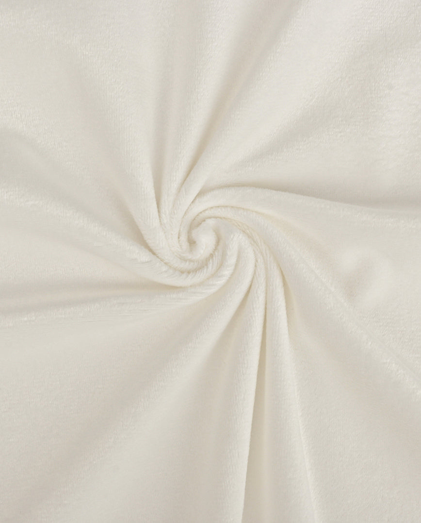 Minky Plain : 5180 : 51 : Off White