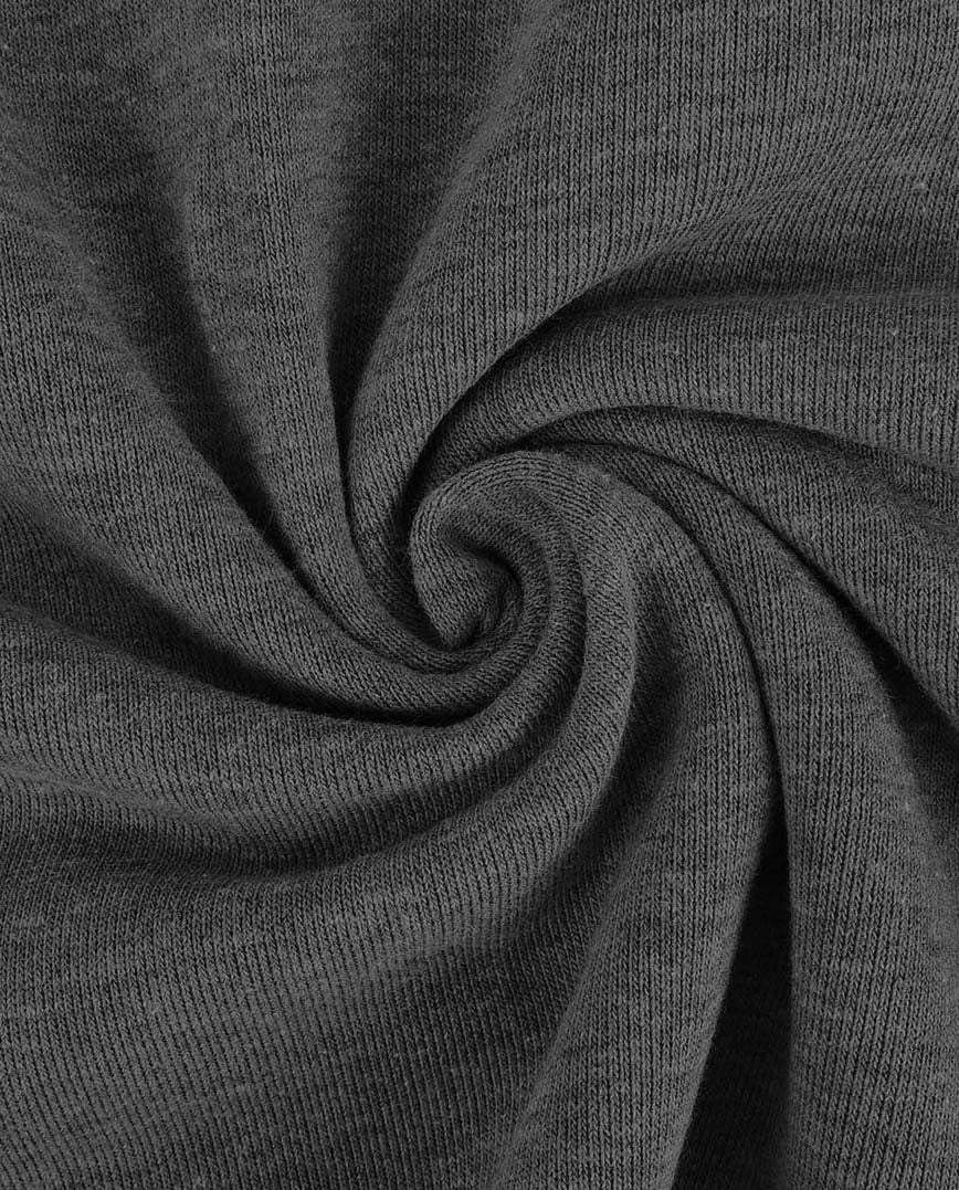 Sweat Heathered Yarn Dyed : 5285 : 168 : Dark Grey