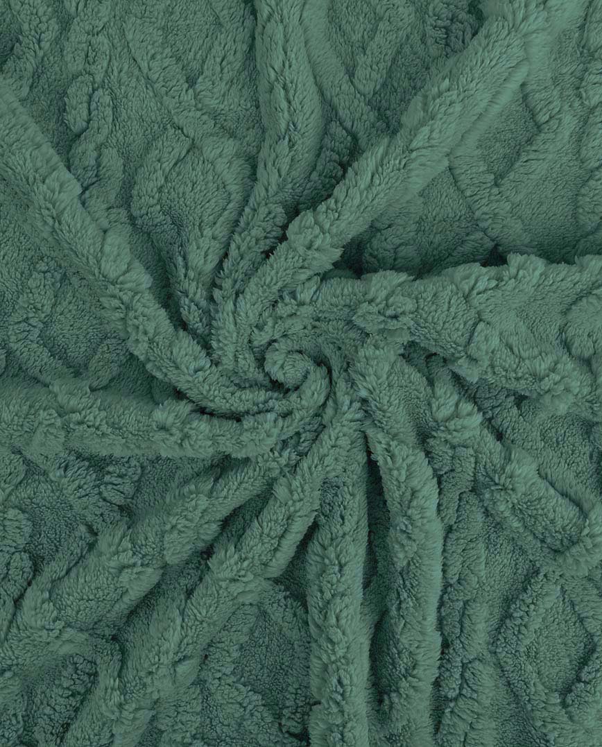 Double Fur Cably : 5392 : 1707 : Petrol