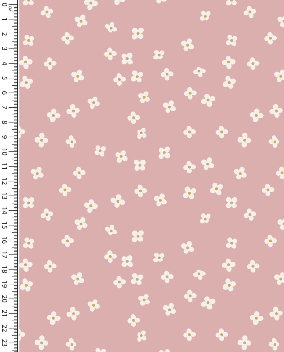 Poplin Rotation Toff Little Flowers : 5473 : 2213 : Old Rose
