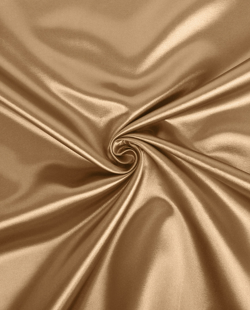 Satin Plain : 9049 : 555 : Taupe