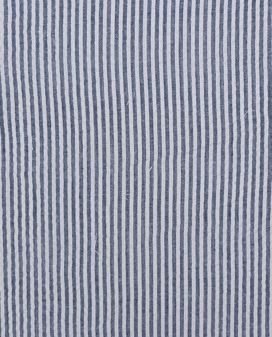Seersucker Stripe 0.2cm : 5808 : 8 : Navy
