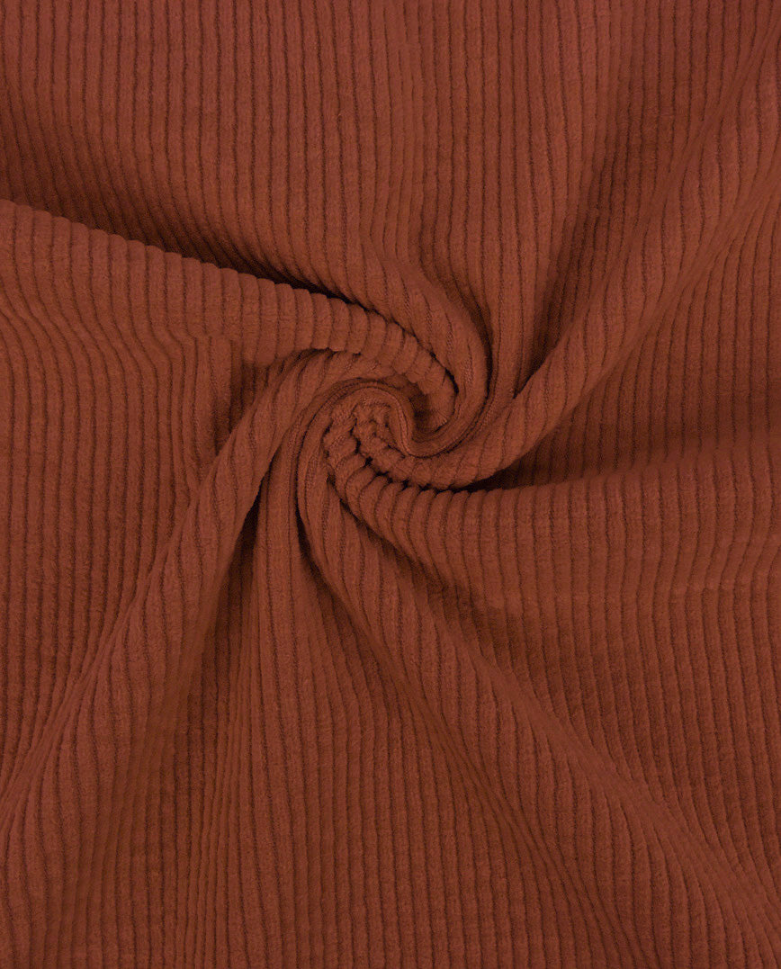Ribcord Stretch Washed : 5810 : 1538 : Brique