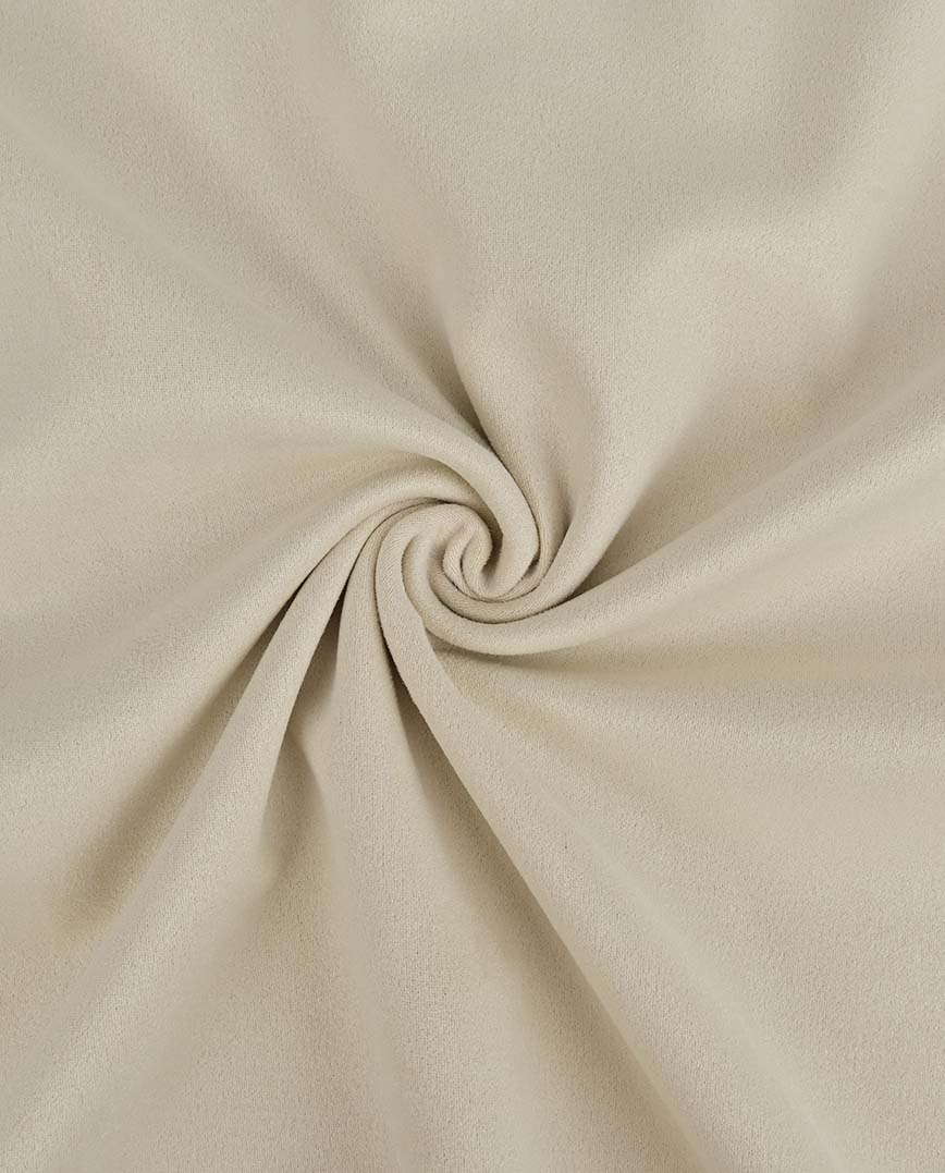 Scuba Suede : 5869 : 151 : Ecru