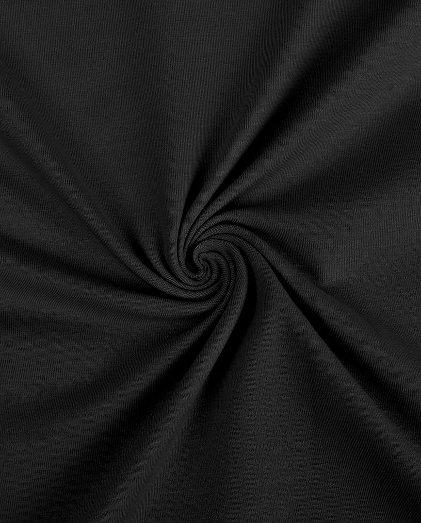 Single Jersey : 5664 : 69 : Black