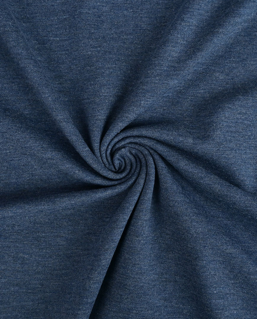 French Terry : 8985 : 7 : Jeans Blue