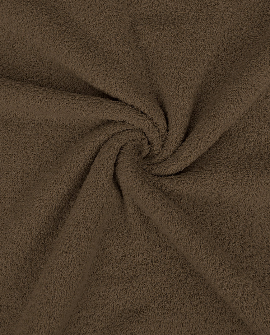 Terry Plain Fabric : 8929 : 1658 : Dark Brown