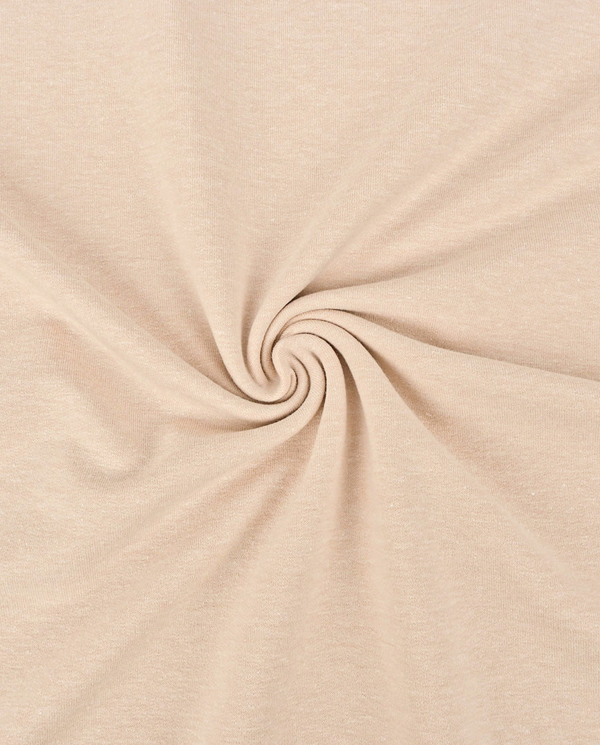 French Terry : 8985 : 952 : Light Beige