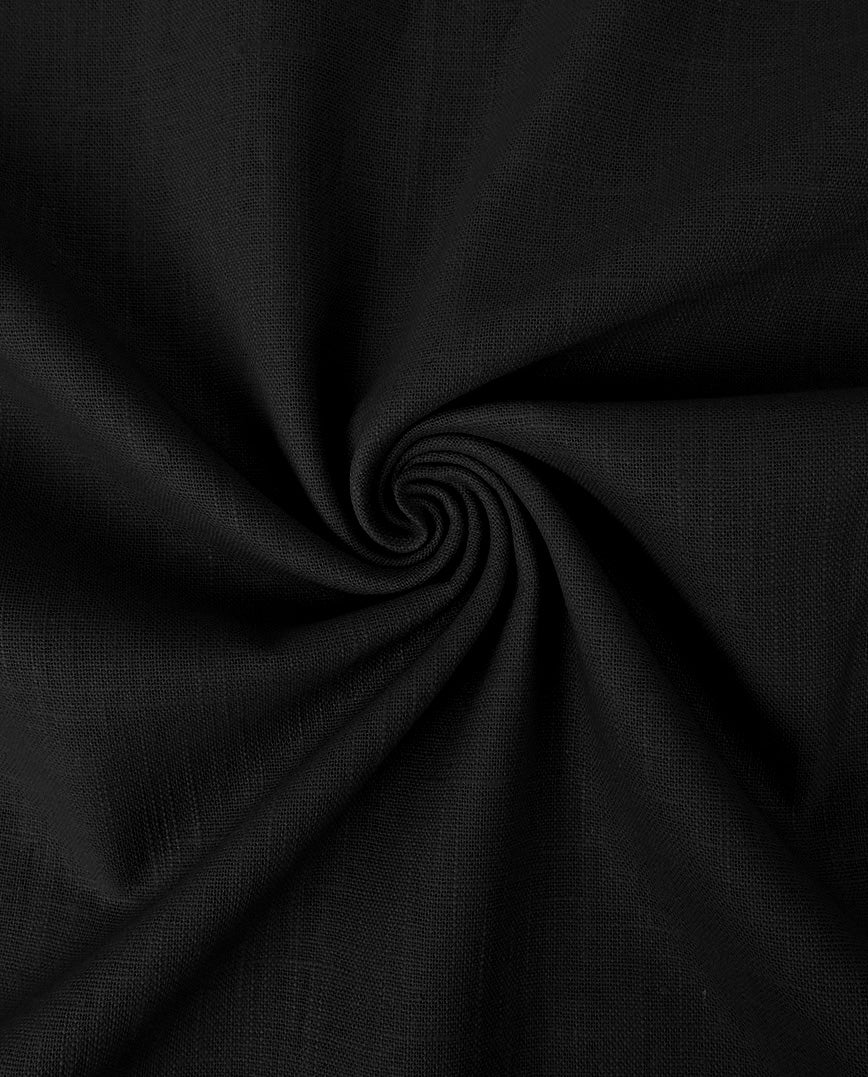 Washed Linen : 9327 : 69 : Black