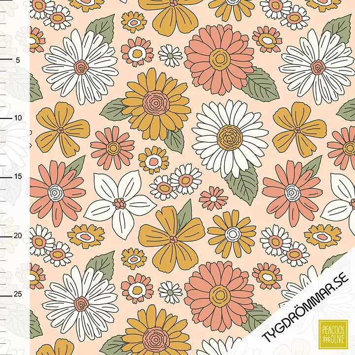 Tygdrommar Jersey - Tamara BY THE HALF YARD