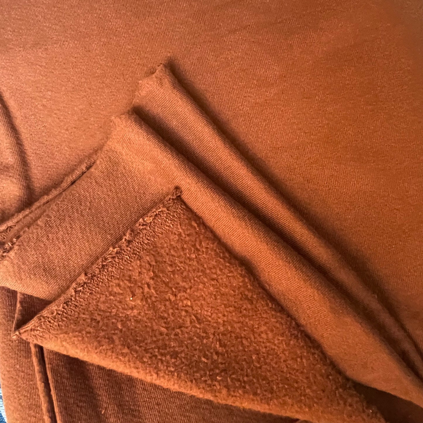 American Milled | Gingerbread | BRUSHED High Loop French Terry (100% cotton) | Organic