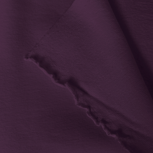 American Milled | Violet | French Terry | Organic (BY THE HALF YARD)