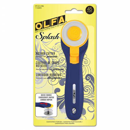 Olfa Rotary Cutter 45mm Navy