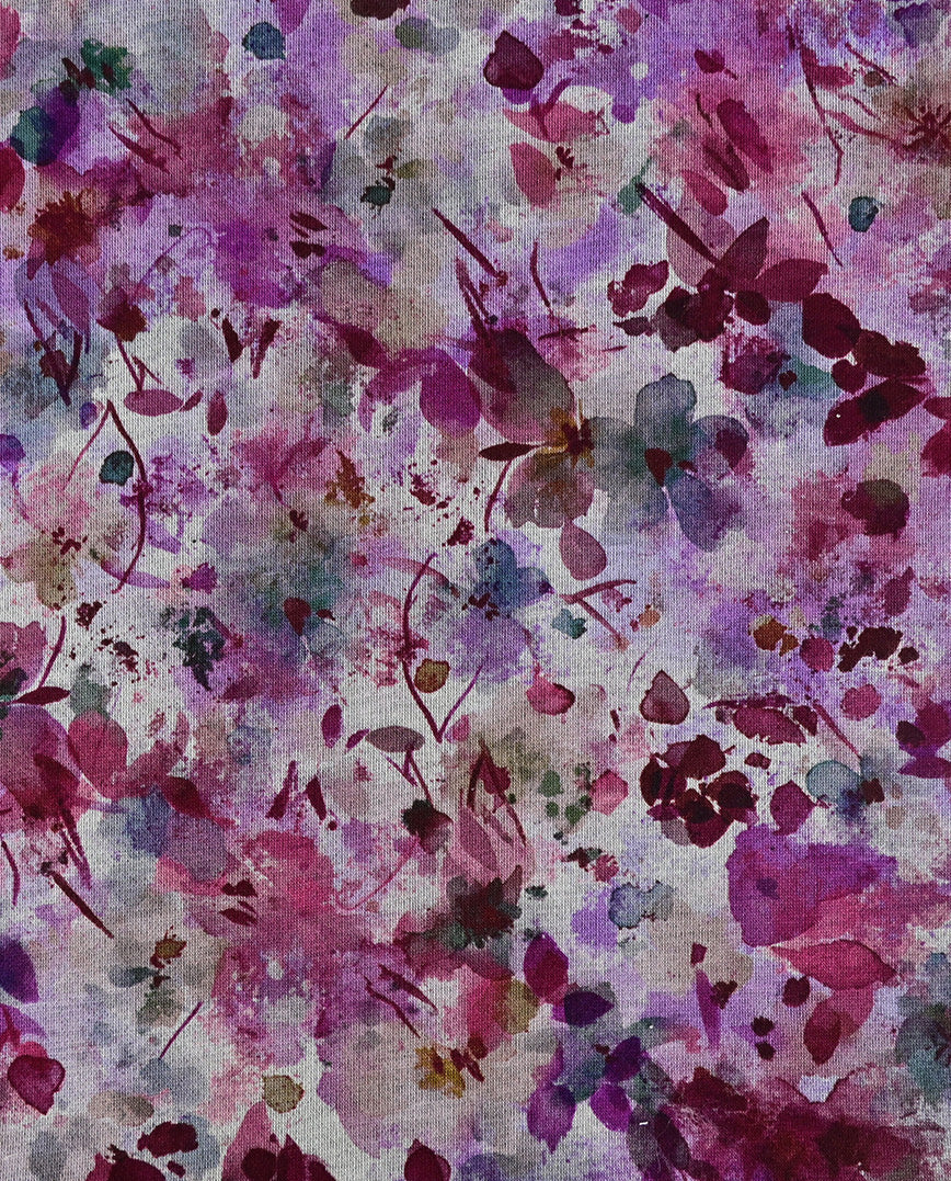 Punta Di Roma Aquarelle : 5848 : 1119 : Dark Bordeaux