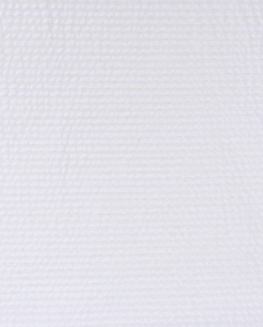 Seersucker Checks : 5871 : 50 : White