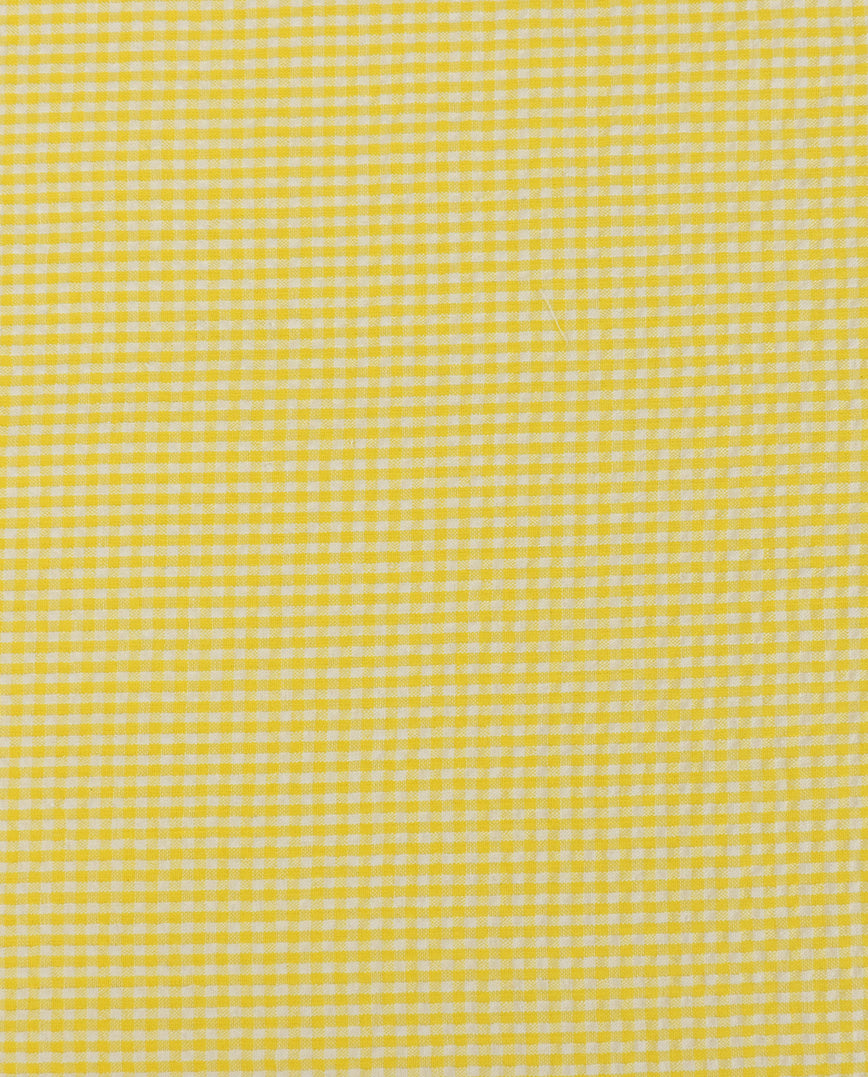 Seersucker Checks : 5871 : 35 : Yellow