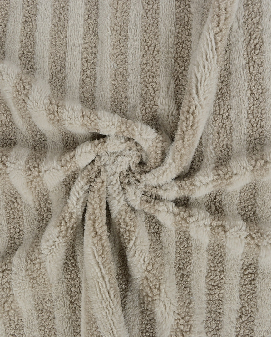 Teddy Stripe : 5918 : 653 : Taupe