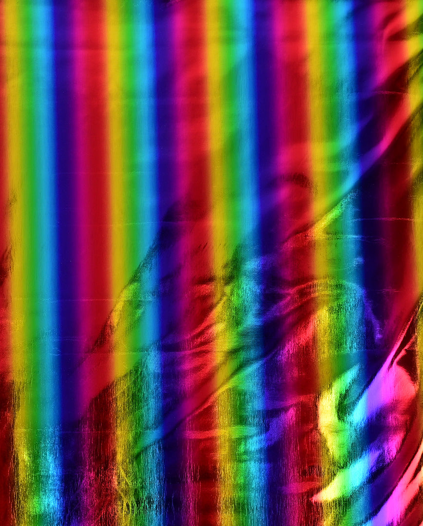 Rainbow Stripes Foil : 5657 : 3 : Mint