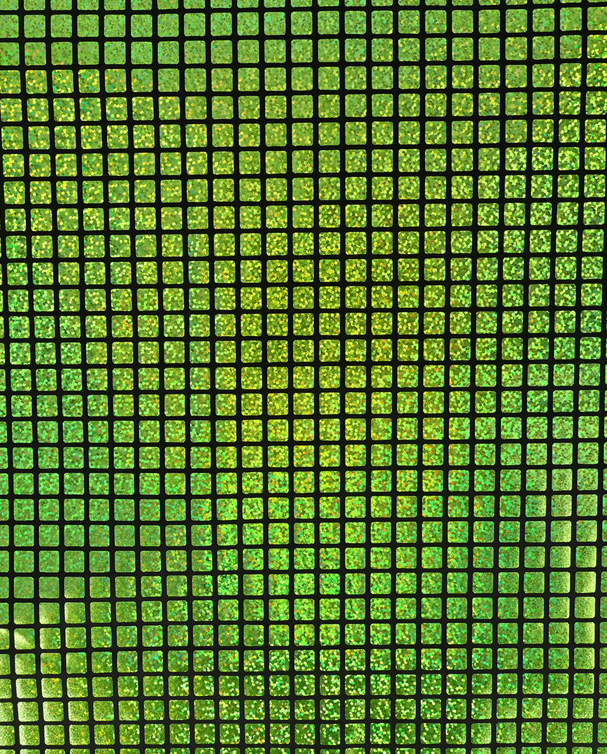 Check Hologram Foil : 5658 : 23 : Lime