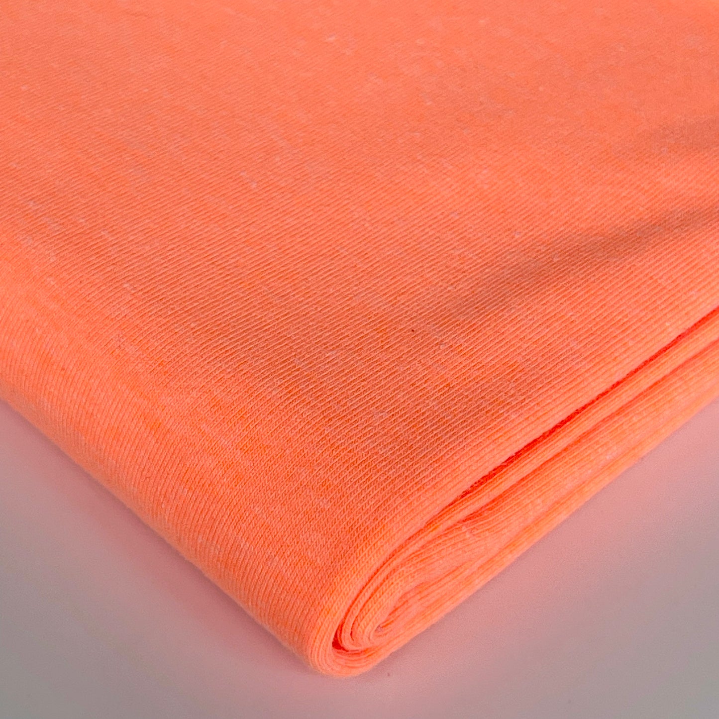 Euro Solids | Neon Orange | Jersey | BY THE HALF YARD