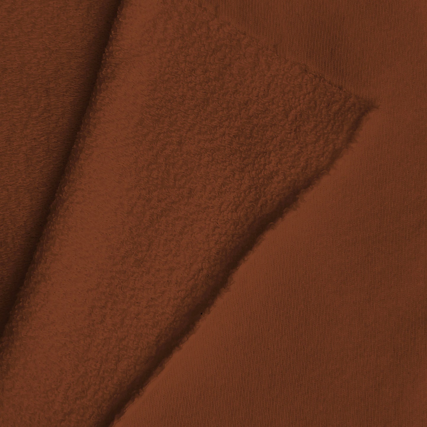 American Milled | Gingerbread | High Loop French Terry (100% cotton) | Organic (BY THE HALF YARD)