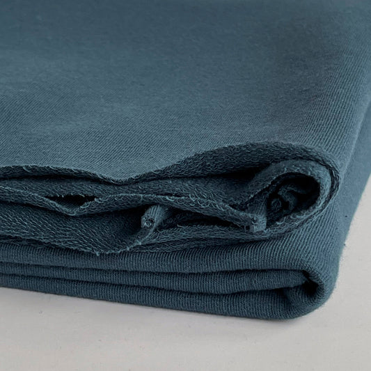 American Milled | Atlantic Deep | French Terry | Organic (BY THE HALF YARD)