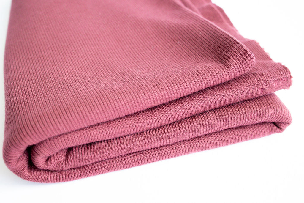American Milled | Wild Rose | 2x1 Rib (BY THE HALF YARD)