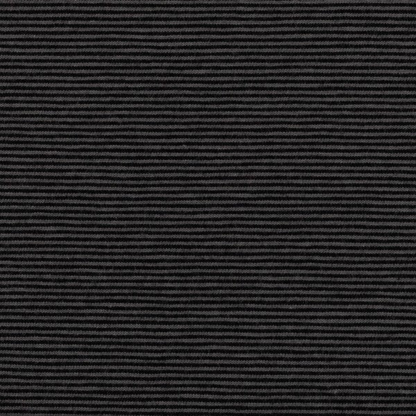 Swafing Stripes (Micro) | 299285 Black/Dark Grey | Jersey | BY THE HALF YARD