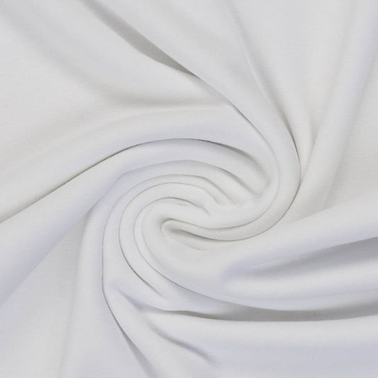 Swafing (Solid) | 0011 White (new) | French Terry | BY THE HALF YARD