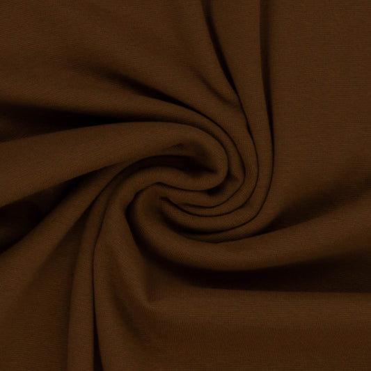 Swafing (Solid) | 0177 Milk Chocolate (new) | Jersey | BY THE HALF YARD