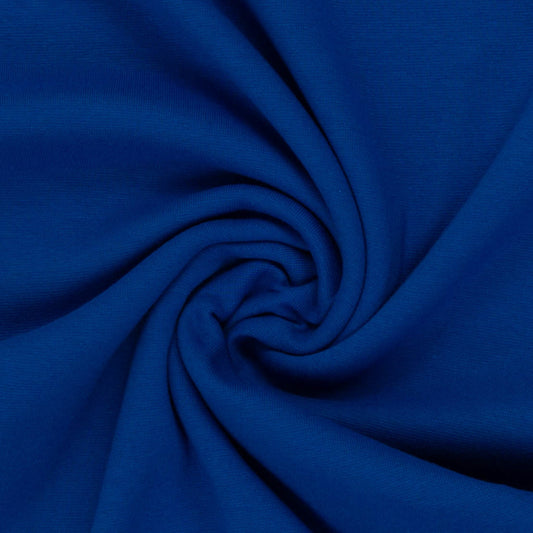 Swafing (Solid) | 0254 Royal Blue (new) | Smooth Ribbing | BY THE HALF YARD