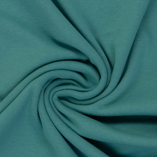 Swafing (Solid) | 0263 Light Dusty Teal (new) | French Terry | BY THE HALF YARD