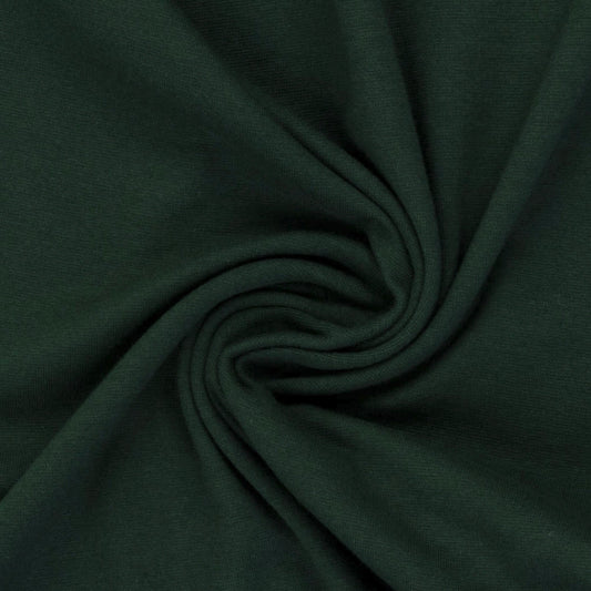Swafing (Solid) | 0564 Dark Green (new) | Smooth Ribbing | BY THE HALF YARD