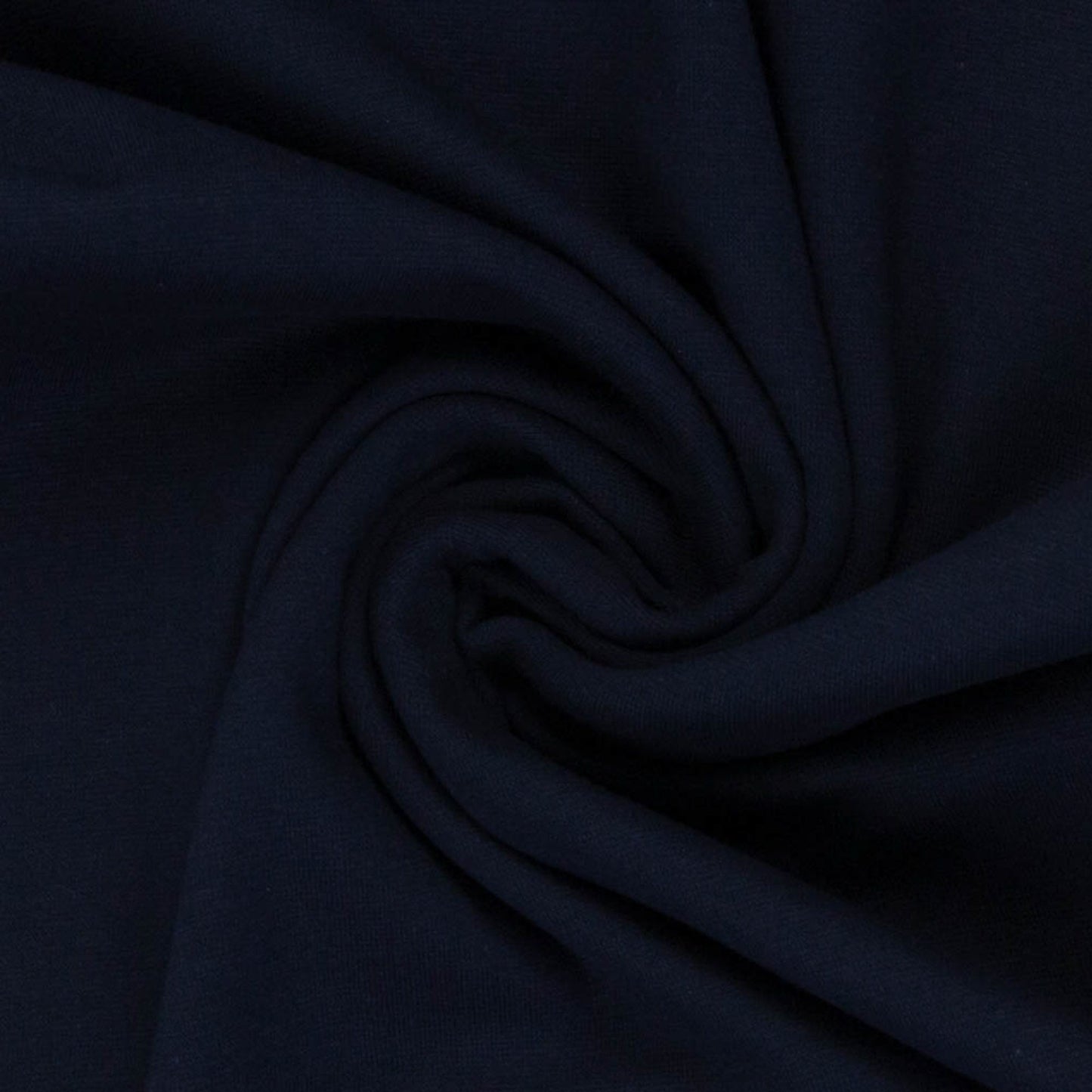 Swafing (Solid) | 0596 Navy (new) | Smooth Ribbing | BY THE HALF YARD