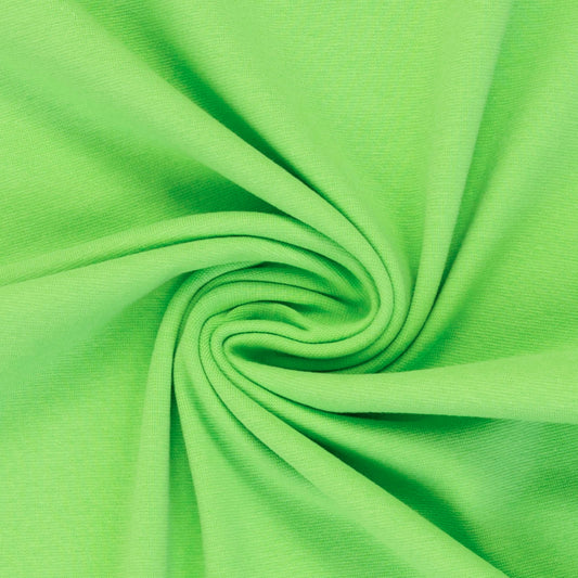 Swafing (Solid) | 0601 Lime (new) | Brushed French Terry | BY THE HALF YARD